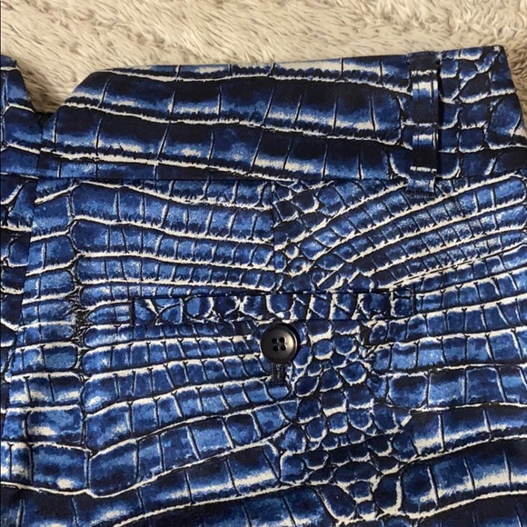 BCBG maxazria blue dress shorts - Picture 5 of 8